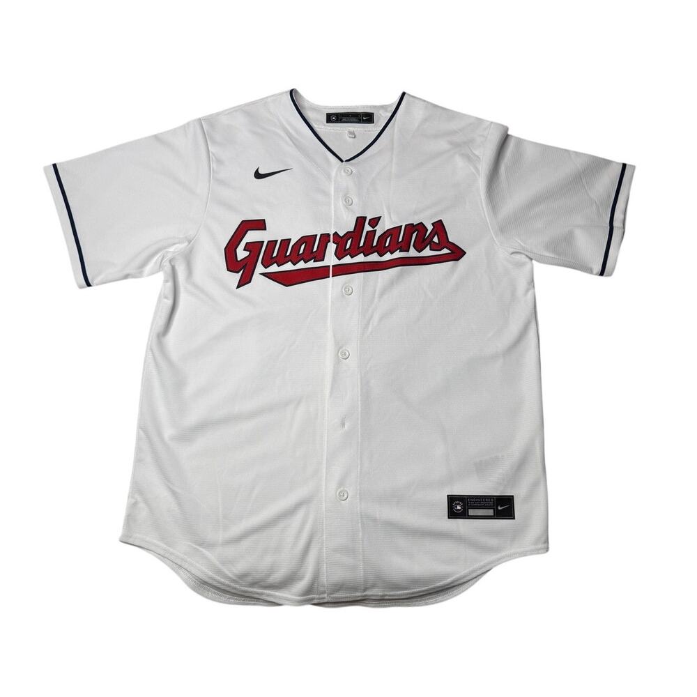 Cleveland Guardians Nike Home Jersey Men's Large Blank NWOT